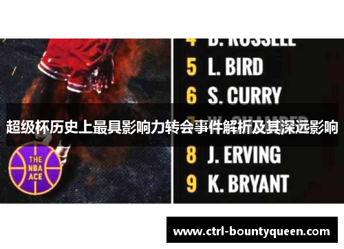 超级杯历史上最具影响力转会事件解析及其深远影响 超级杯历史上最具影响力转会事件解析及其深远影响